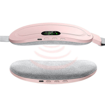 Electric Period Cramp Massager Vibrating Heating Belt